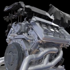 Motor cama, cgka Audi A5 (8t3) 2.7 tdi