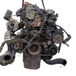 Motor om 364.906 Mercedes-benz T2/ln1 volquete 609 dk (668.041, 668.042)